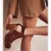 Free People Shoes | Free People Amber Orchard Wooden Wedge & Leather Platform Clogs, Us 10.5/ Eu 41 | Color: Brown | Size: 10.5