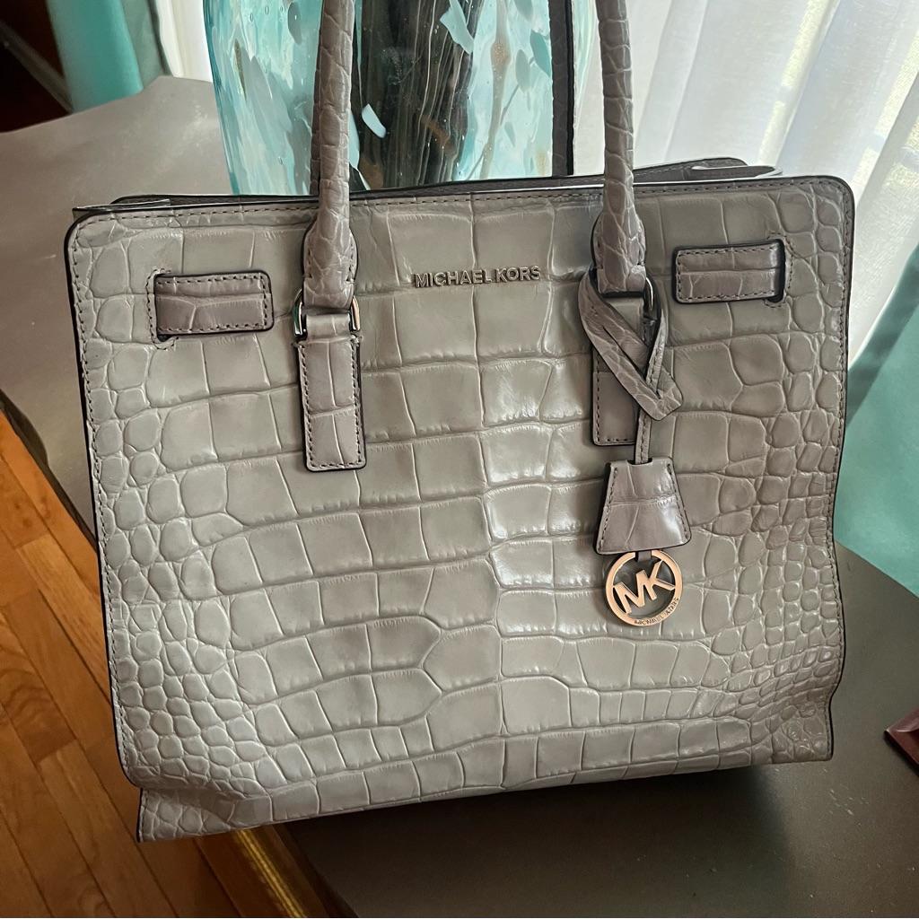 Michael Kors Bags | Michael Kors Handbag | Color: Gray | Size: Medium