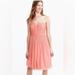 J. Crew Dresses | Gorgeous J. Crew Nadia Silk Chiffon Bridesmaid Dress In Coral | Color: Orange/Pink | Size: 0