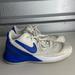 Nike Shoes | 140 Nike Kyrie Flytrap Ii Sneakers White Blue Kids Size 6y | Color: Blue/White | Size: 6b