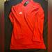 Adidas Other | Adidas 3/2 Zip Long Sleeve | Color: Red | Size: Os