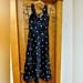 J. Crew Dresses | J Crew 100% Silk Halter Dress Sz 2 | Color: Black | Size: 2