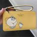 Kate Spade Bags | Kate Spade X Disney Beauty And The Beast Medium L-Zip Wristlet Nwt Ke658 | Color: Yellow | Size: Os