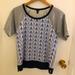 J. Crew Tops | Jcrew Short Sleeve Sweatshirt Perfect For Summer And Casual Work Days Euc | Color: Blue/Gray | Size: S