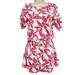 Lilly Pulitzer Dresses | Lilly Pulitzer Silk Mini Raquel Dress Hotty Pink Fallin In Love A Little Size Xs | Color: Pink/White | Size: Xs