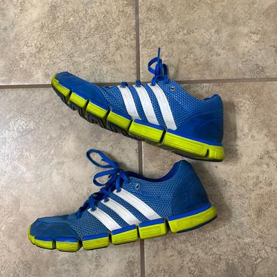 Adidas Shoes | Adidas Climacool Tennis Shoes | Color: Blue/Yellow | Size: 10.5