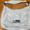 Coach Bags | Coach Kristin White Leather Hobo | Color: White | Size: Os