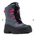 Columbia Shoes | Columbia “Bugaboot Celsius” Black Gray And Pink Youth Winter Boot | Color: Gray/Pink | Size: 6g