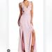 Free People Dresses | Free People Cross My Heart Jacquard Metallic Cutouts Maxi Dress Lilac | Color: Purple | Size: 12