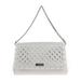 Kate Spade Bags | Kate Spade Spade Shoulder Bag Leather White Gold Metal Fittings 2way Chain Punch | Color: White | Size: Os