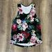 Nike Tops | Nike Dri-Fit Women’s Athletic Floral Tank Top | Color: Black/Pink | Size: Xs