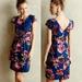 Anthropologie Dresses | Anthropologie Moulinette Soeurs Rosado Sheath Midi Dress | Color: Blue/Pink | Size: 10