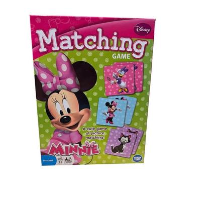 Disney Toys | Disney Minnie Mouse Matching Memory Game Preschool Ages 3+ Wonder Forge 2014 | Color: Red | Size: Osbb
