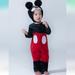 Disney Costumes | Disney Kids Mickey Mouse Costume | Color: Black/Red | Size: Small (6-7 Yrs)?