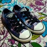 Converse Shoes | Converse Galaxy Space Night Sky Sateen Low Tops | Color: Blue/Purple | Size: 2g
