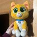 Disney Toys | Disney / Pixar “Sox” From Buzz Lightyear 2021 - Cat Plush/Stuffed Animal | Color: Orange/Yellow | Size: Os