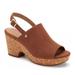 Giani Bernini Shoes | Giani Bernini Memory Foam Size 11 Wedge Platform Sling Back Sandals Nwot | Color: Brown/Tan | Size: 11