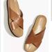 Madewell Shoes | Madewell Dayna Crisscross Lugsole Sandal Mc680. | Color: Brown | Size: Various