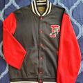 Polo By Ralph Lauren Jackets & Coats | Men's Large Polo Ralph Lauren Varsity Jacket | Color: Black/Red | Size: L