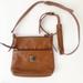 Dooney & Bourke Bags | Dooney & Bourke Logo Brown Leather Crossbody Bag | Color: Brown | Size: Os