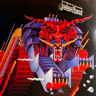 Columbia Media | Judas Priest "Defenders Of The Faith" 12" Vinyl Lp Import Canada 1984 Vg+/Vg+ | Color: Black | Size: Os