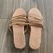 Madewell Shoes | Madewell Espadrille Slide Sandals, Size 8 M, Amber Brown Color | Color: Brown | Size: 8