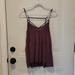 American Eagle Outfitters Tops | American Eagle Outfitters, Sz M, Burgundy | Color: Purple/Red | Size: M