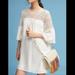 Anthropologie Dresses | Anthropologie Corey Lynn Calter Dawn White Babydoll Mini Dress Size Petite Xxsp | Color: White | Size: Xxsp