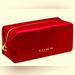 Coach Bags | Coach Cosmetic Bag Toiletry Pouch Makeup Bag Nwt Brand New With Tag | Color: Gold/Red | Size: Os