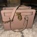 Michael Kors Bags | Dusty Rose Michael Kors Hamilton Satchel. Barely Used. Perfect Condition. | Color: Gold/Pink | Size: Os