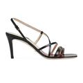 Gucci Shoes | Gucci Victoria Classic Strappy Horsebit Leather Heels Sandals Shoes | Color: Black | Size: 36.5eu