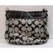 Coach Bags | Coach Womens Zoe Shoulder Bag Signature F14709 Black Gray Convertible Handbag | Color: Black/Gray | Size: Os
