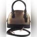 Coach Bags | Coach Metallic Bicolor Crossgrain Mini Cora Dome Crossbody Handbag | Color: Gold/Tan | Size: Os