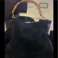 Gucci Bags | Gucci Bamboo Preloved Authentic Gucci 2 Way Bamboo Hobo Bag | Color: Black | Size: Os