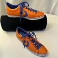 Converse Shoes | Converse Cons Stars Player Lp Lace Sneakers In Orange Blue | Color: Blue/Orange | Size: 11.5