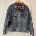 Levi's Jackets & Coats | Levi’s Wool Lined Denim Jacket. Made In U.S.A. | Color: Blue/Red | Size: Xl