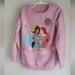 Disney Shirts & Tops | Disney Princess Pink Graphic Long Sleeve Sweatshirt Top Sweater Girls Size 7 | Color: Pink | Size: 7g