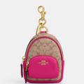 Coach Bags | Coach Mini Backpack Charm.. | Color: Pink | Size: Os