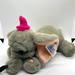 Disney Toys | Disneyland Dumbo Nwt Plush Stuffed Animal. | Color: Gray | Size: 13 Inches