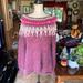 Free People Sweaters | Free People Fair Isle Knit Pullover Sweater Alpaca Mohair Material Size Small | Color: Pink/Purple | Size: S