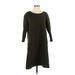 Vineyard Vines Casual Dress - Sweater Dress: Brown Dresses - Women's Size Medium