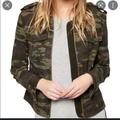 Anthropologie Jackets & Coats | Anthropologie Sanctuary Camouflage Jacket Sz Small | Color: Black/Green | Size: S