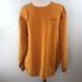 Columbia Shirts | Columbia Men's Mustard Yellow Orange Crew Neck Pullover Sweatshirt Xxl | Color: Orange/Yellow | Size: Xxl