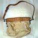 Coach Bags | Coach Genuine Leather And Satin Jacquard Bucket Bag | Color: Brown/Tan | Size: Os