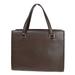 Burberry Bags | Burberry Logo Hand Tote Bag Leather Brown Silver | Color: Brown | Size: W 9.8 X H 7.3 X D 4.5