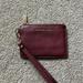 Michael Kors Bags | Maroon Michael Kors Keychain Wallet | Color: Red | Size: Os