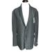 Michael Kors Suits & Blazers | Michael Kors Kimble Twill Pattern Blazer Jacket Dark Gray Size 44 Regular | Color: Gray | Size: 44r