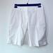 Adidas Shorts | Adidas White Clima Lite Bermuda Shorts, Size Women’s 4 | Color: Cream/White | Size: 4