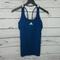 Adidas Tops | Adidas Blue White Workout Yoga Tank | Color: Blue/White | Size: S