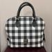 Dooney & Bourke Bags | Dooney & Bourke Black, White And Grey Buffalo Plaid Satchel Bag | Color: Black/Gray | Size: Os